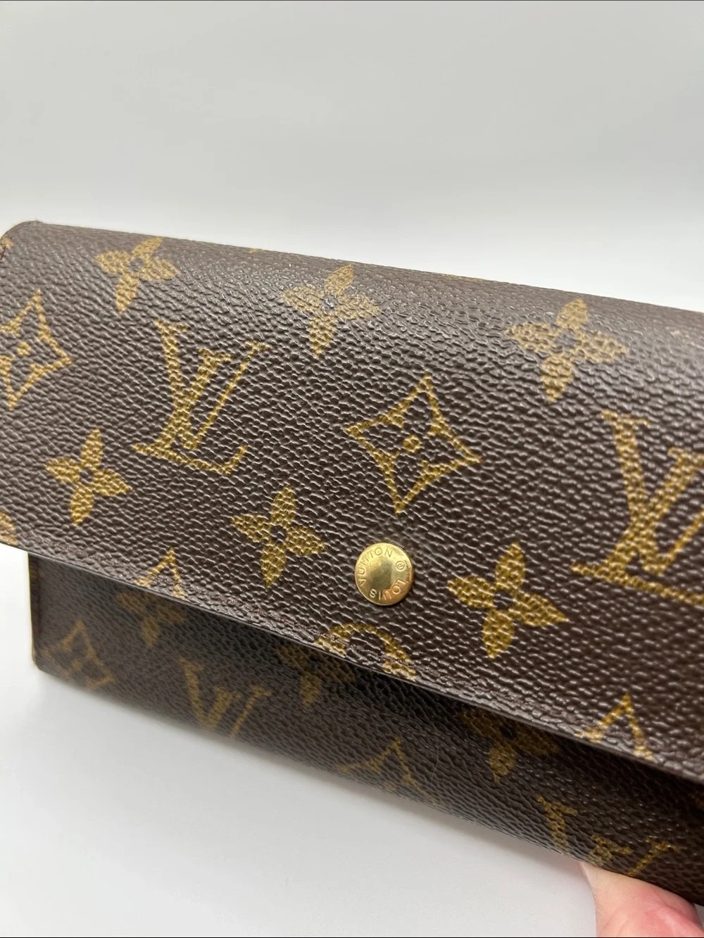 Louis Vuitton Brown Monogram Continental Wallet - Picture 9 of 17